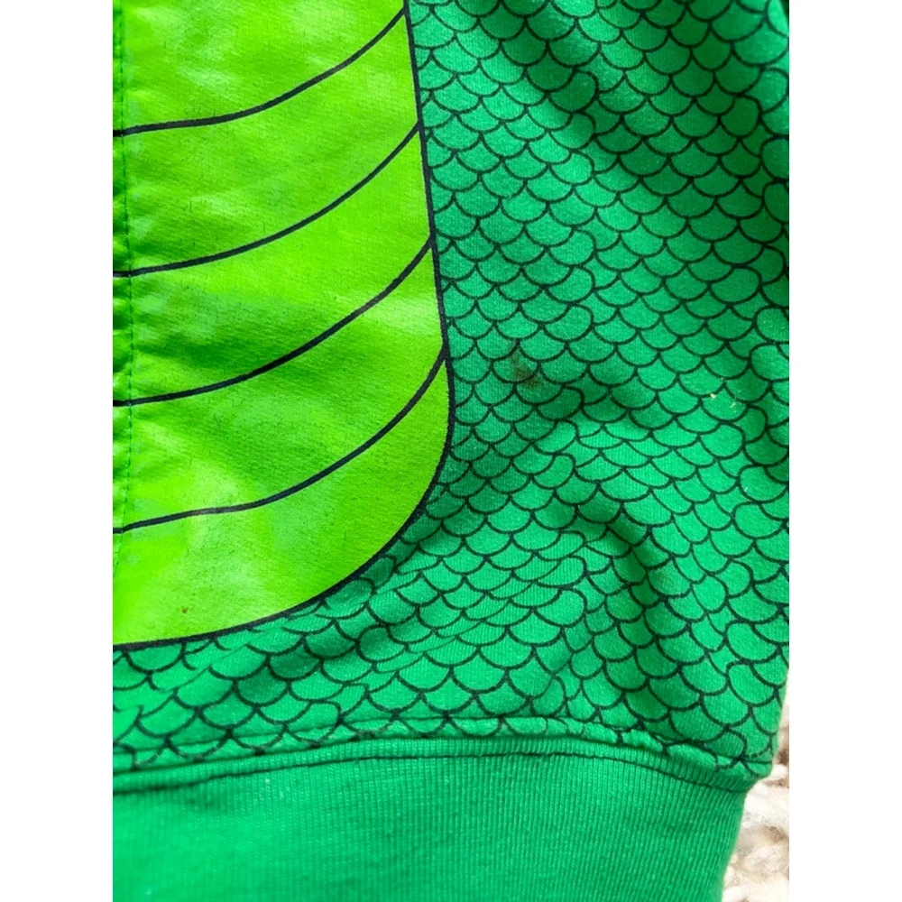 Baby Unbranded Halloween Dress up Crocodile Costume One Size Green Yellow